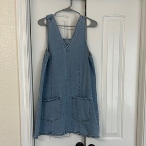 SHEIN Blue Denim Dress